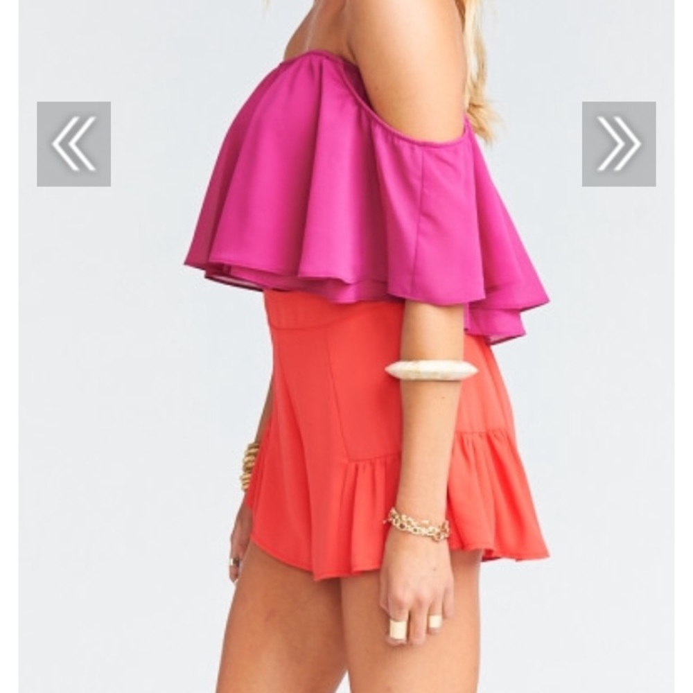 Red ‘Show Me Your MuMu’ Shorts - Picture 6 of 7
